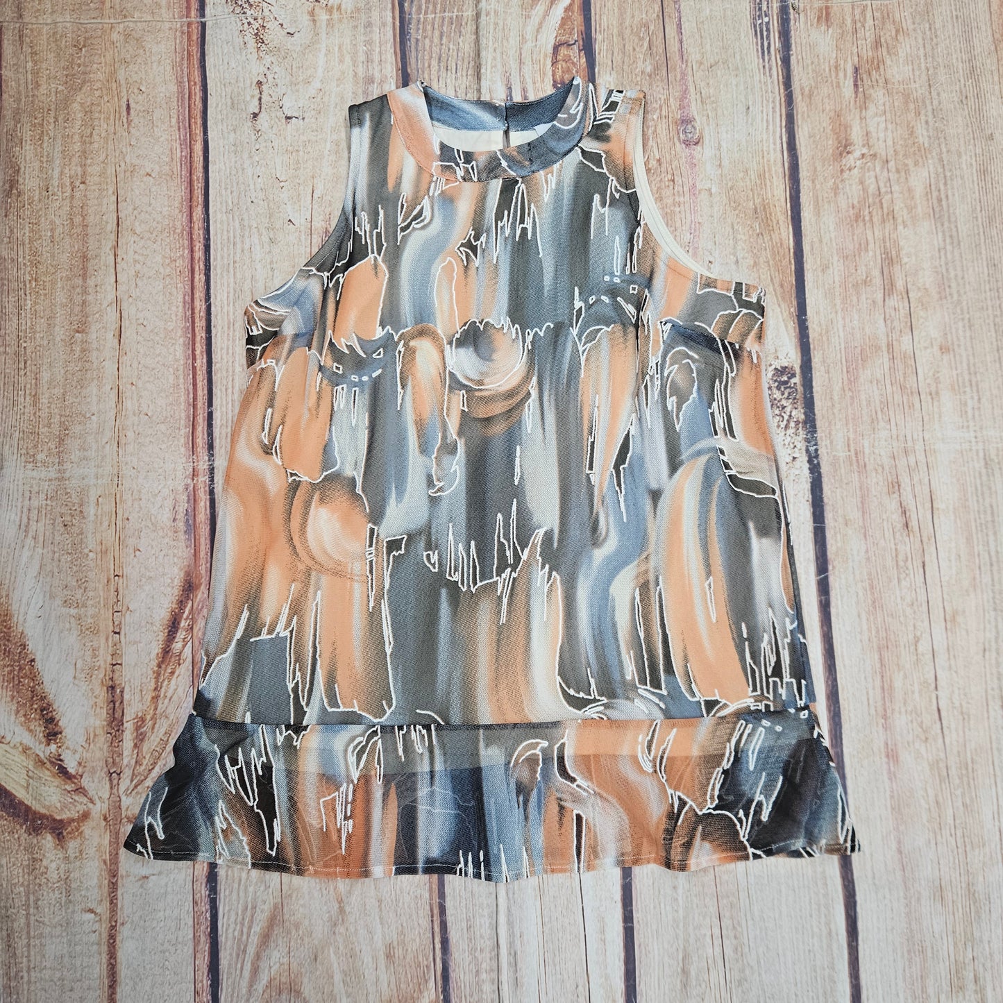 KERENHART KNIT SLEEVELESS MULTI TOP 288001B