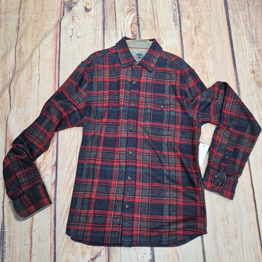 FLAG AND ANTHEM WHARTON LS HERO KNIT FLANNEL M-HO22WS1130