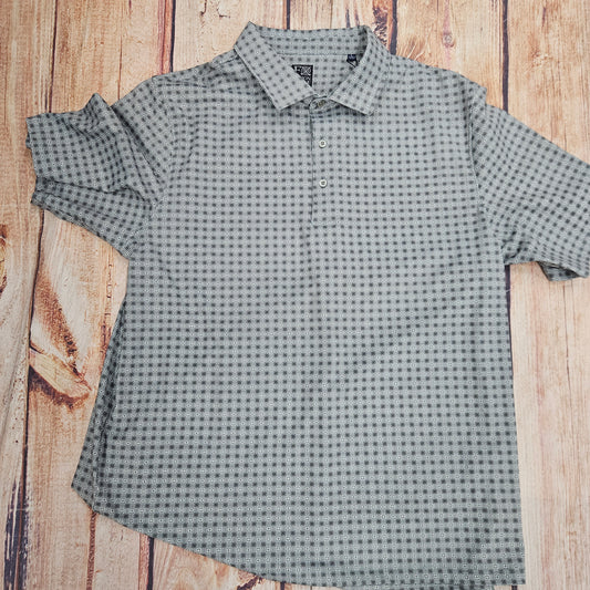 FX FUSION DIAMOND PRINT POLO FGM107