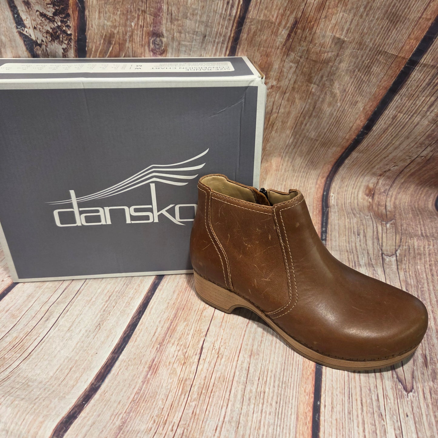 CLEARANCE Dansko 9425-151600 Barbara Oiled Brown Nubuck Leather