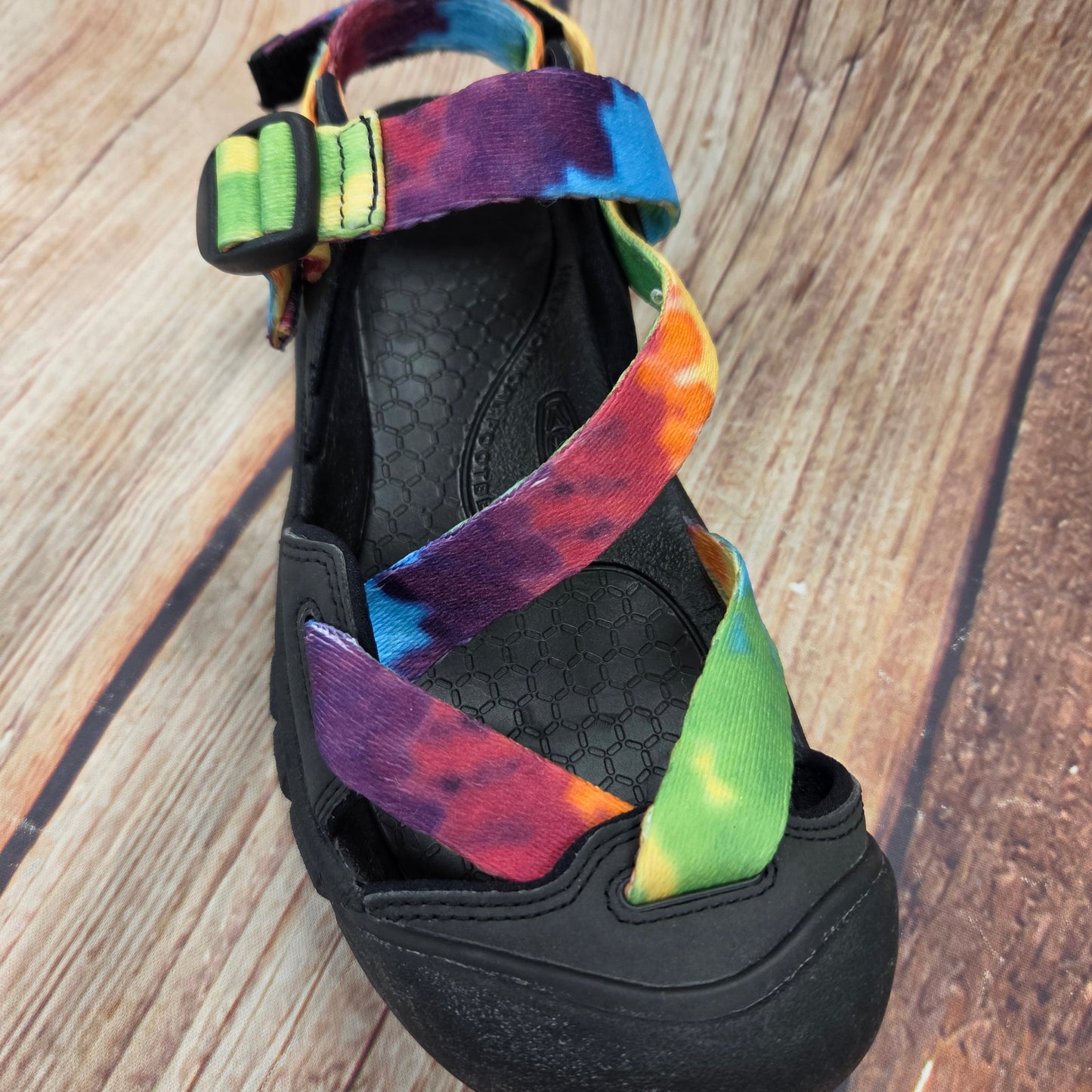 CLEARANCE Keen 1022501 Zerraport ll Sandal Multi Tye-Dye/Black Women