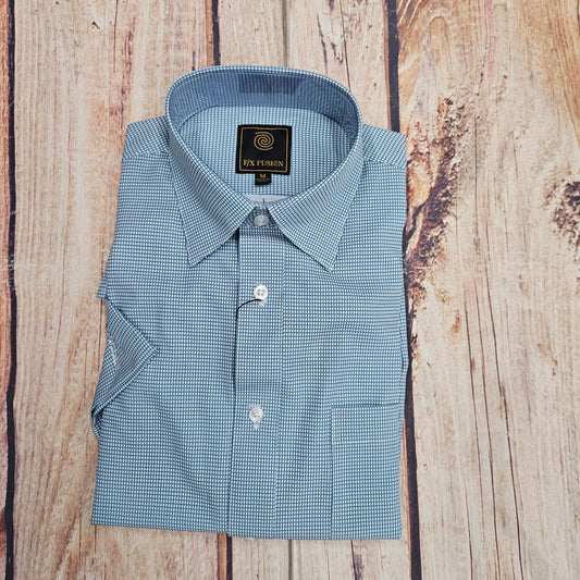 FX FUSION SS SMALL GEO PRINT AQUA FW2279