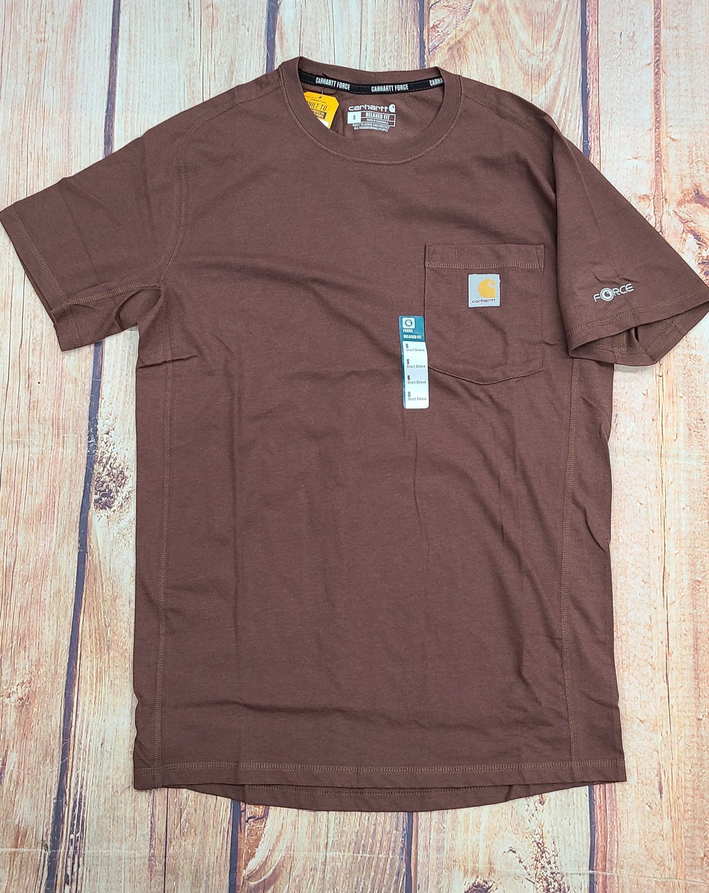 CARHARTT FORCE POCKET TEE RELAXED FIT MIDWEIGHT SS T-SHIRT 106652- B86