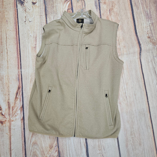FX FISION BUTTER SOFT SUEDED VEST-TAN 10094