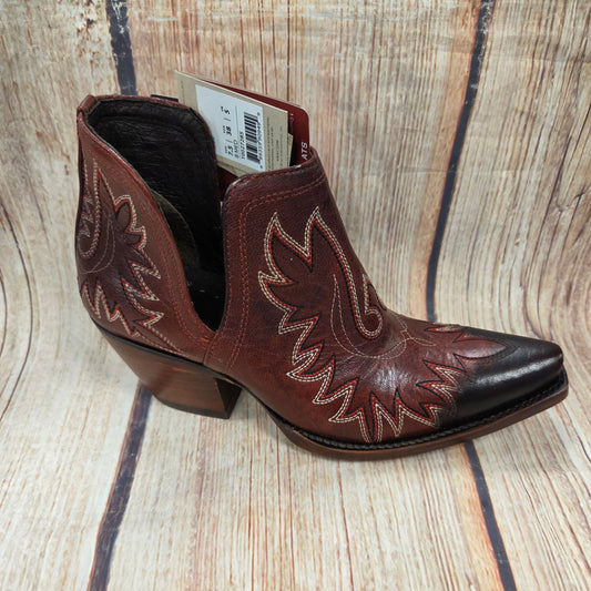 CLEARANCE Ariat 10027285 Dixon Sangria Western Boot Womens