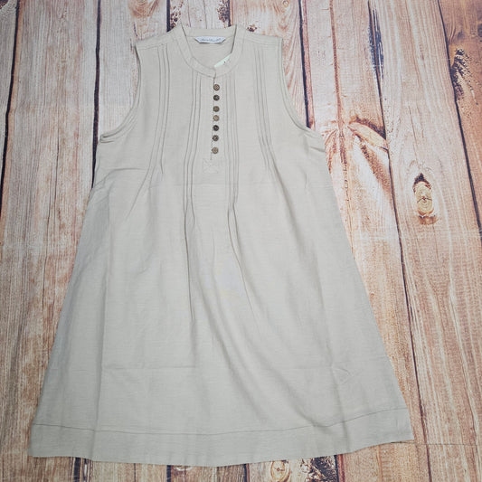 KEREN HART TAN SLEEVELESS DRESS 48007