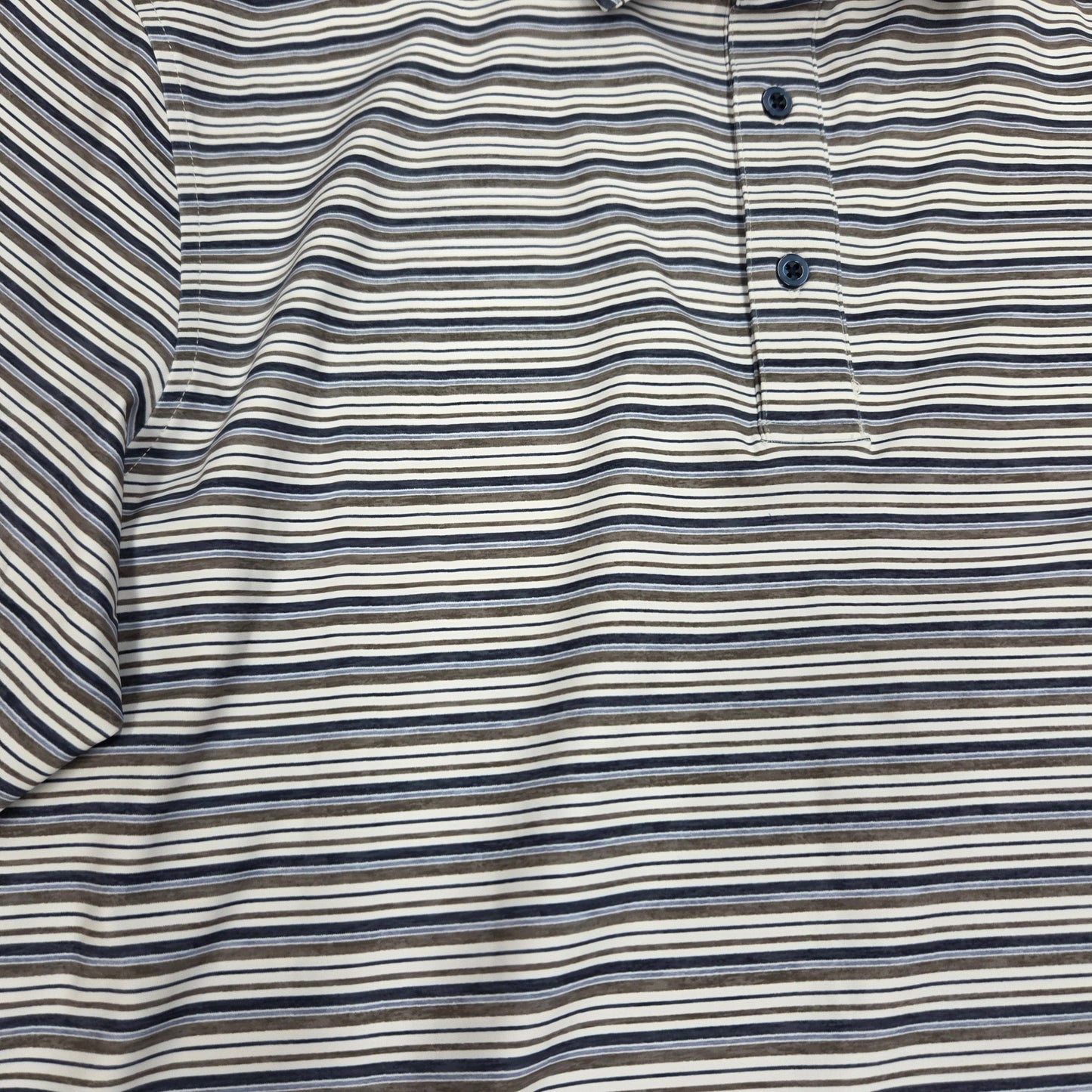 FX FUSION GOLF POLO BUCKINGHAME STRIPE FGM220