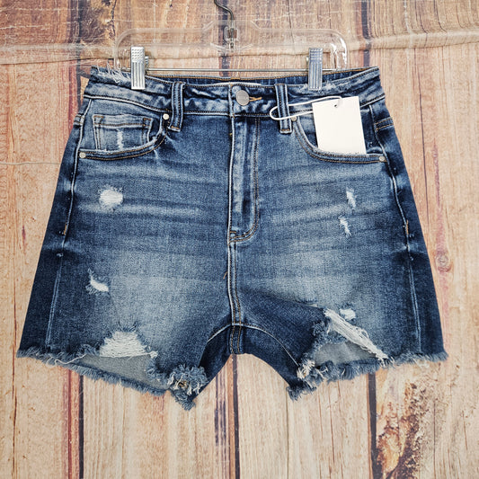 ASHLEY HIGH RISE DISTRESSED SHORTS RDS6099RT