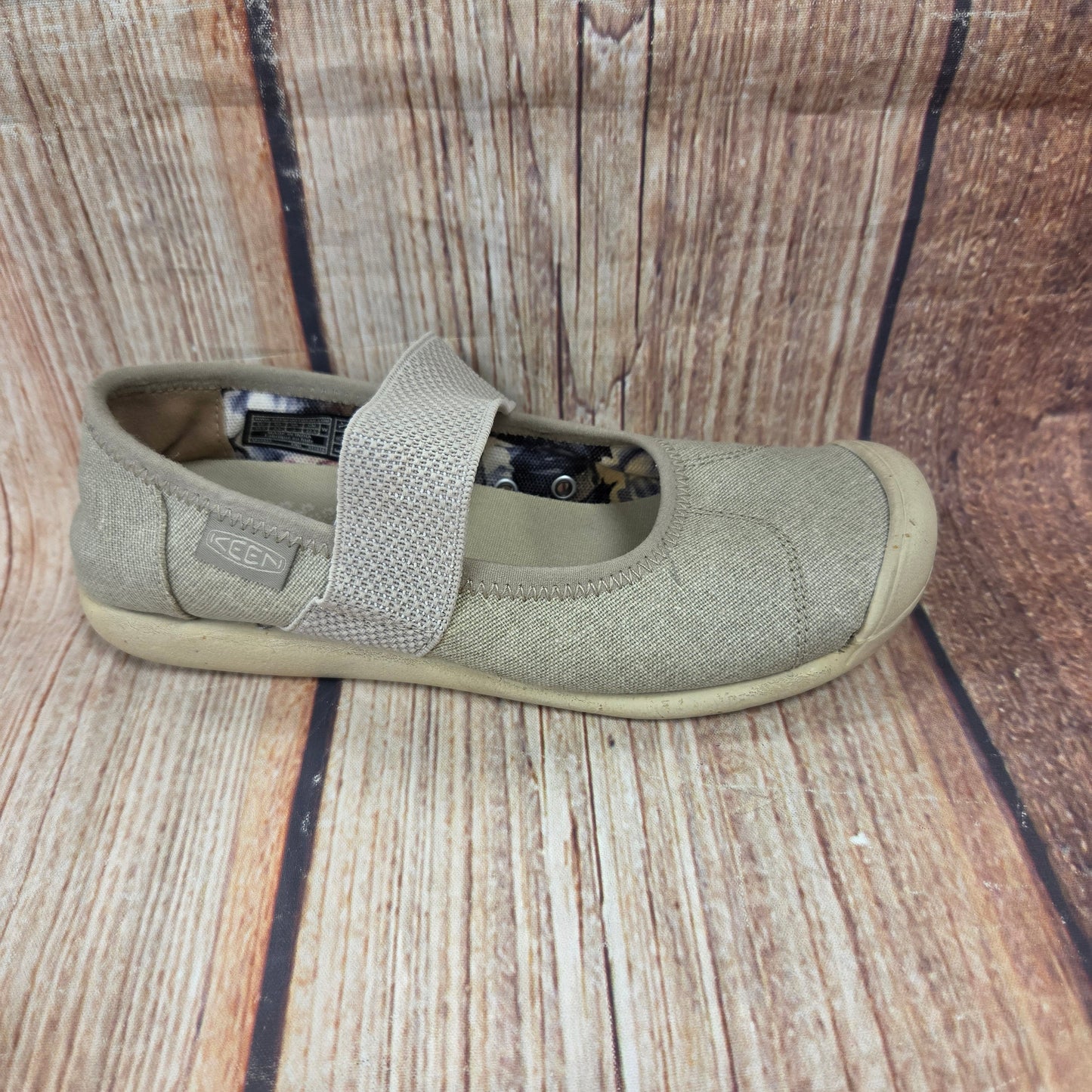 CLEARANCE Keen 1017117 Sienna Slip On Lt. Grey/Tan Women
