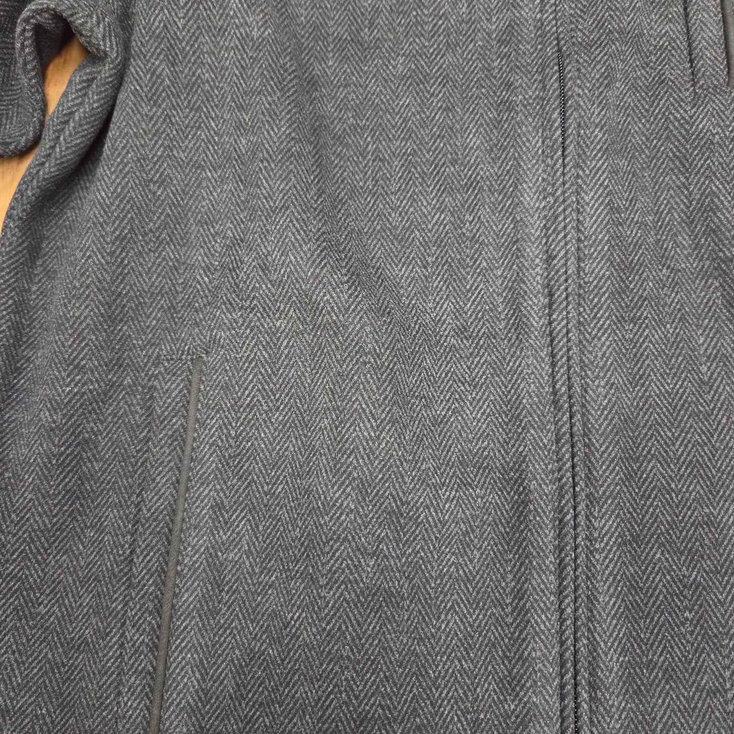 FX FUSION FULL ZIP CHEVRON CHARCOAL 13014