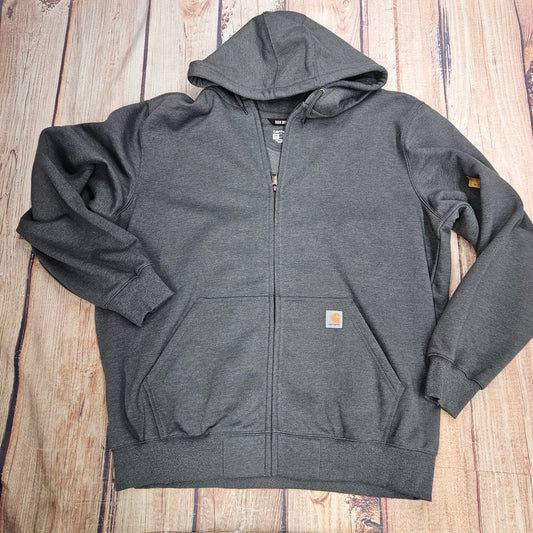 CARHARTT RAIN DEFENDER® PAXTON HEAVYWEIGHT HOODED ZIP-FRONT SWEATSHIRT 100614