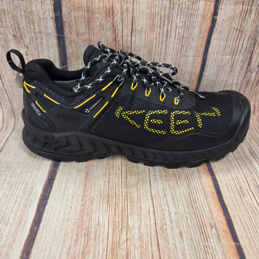 CLEARANCE Keen 1025910 NXIS EVO WP Black/Yellow Men's