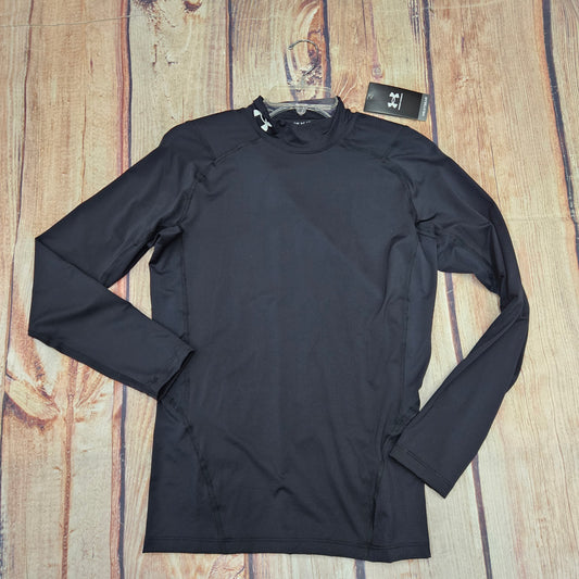 UA HG ARMOUR COMP MOCK BLACK 1369606