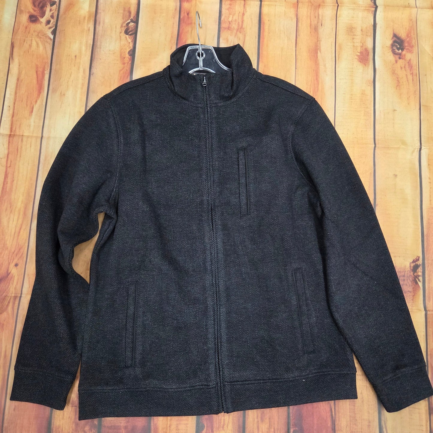 FX FUSION FULL ZIP CHEVRON CHARCOAL 13014