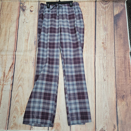 NORTH RIVER HTR BRUSHED COTTON LOUNGE PANTS NRL7062 MED PLUM