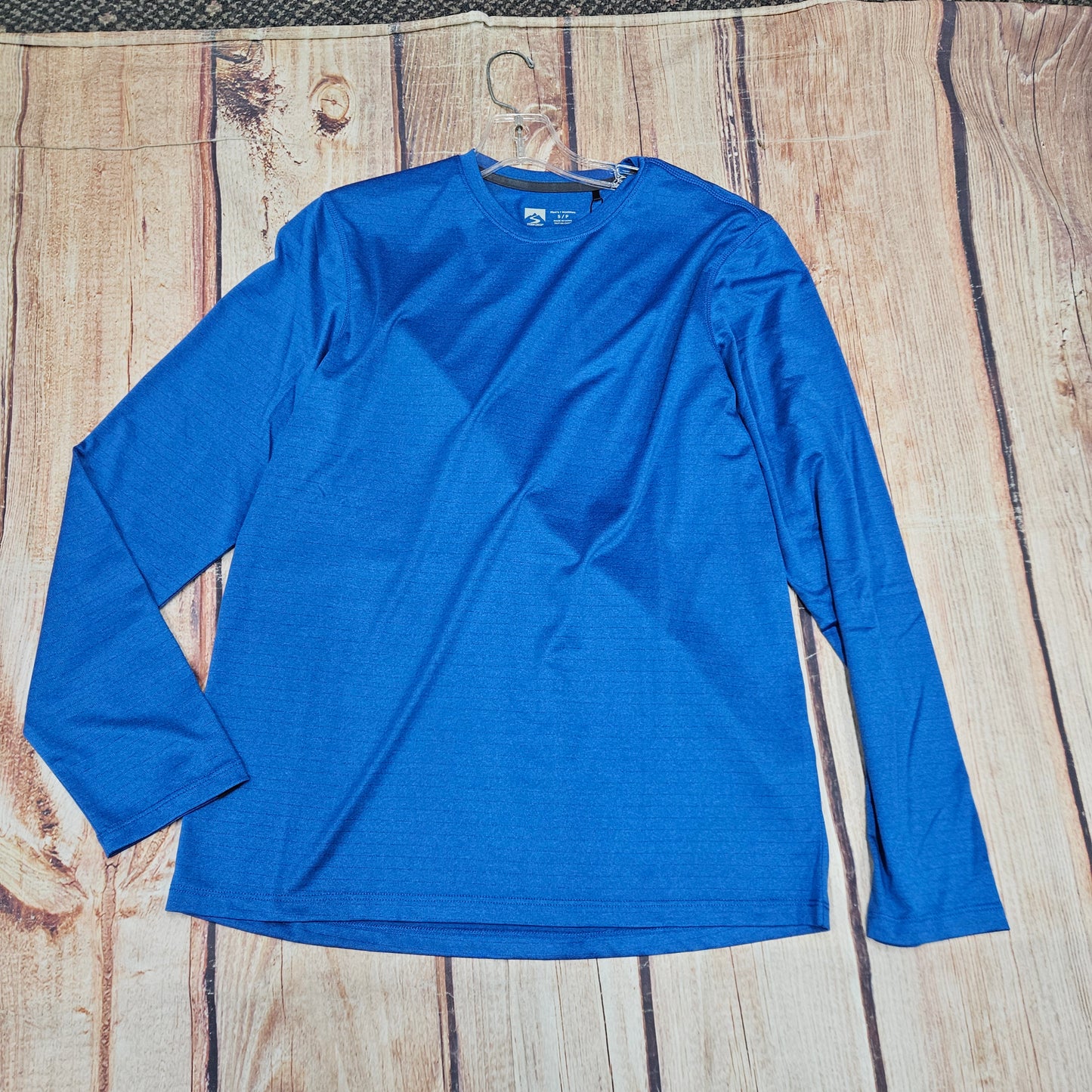 STORM CREEK BLUE MENS SIGHTSEER L/S TEE 1560-CBL