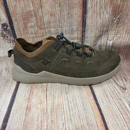 CLEARANCE Keen 102662 Highland Slip On Tennis Shoe Olive Men's #12