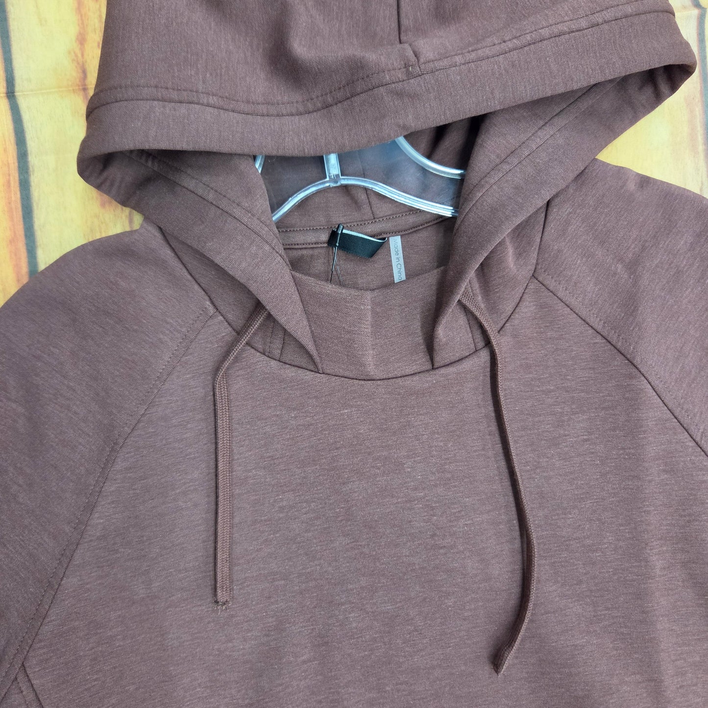 NORTH RIVER SENECA KNITTED HOODIE NRL2768-BRSTN