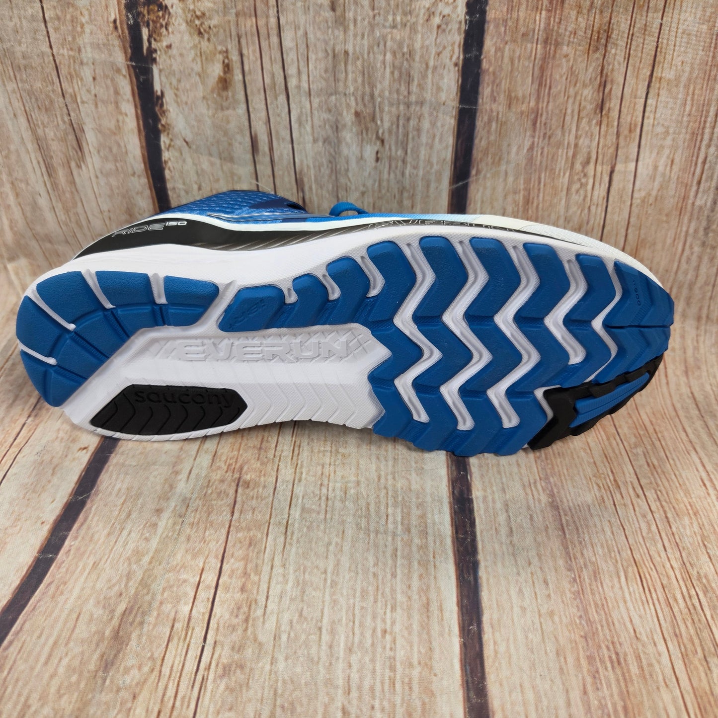 CLEARANCE Saucony S20445-2 Ride ISO Bright Blue/White/Black Men's #3