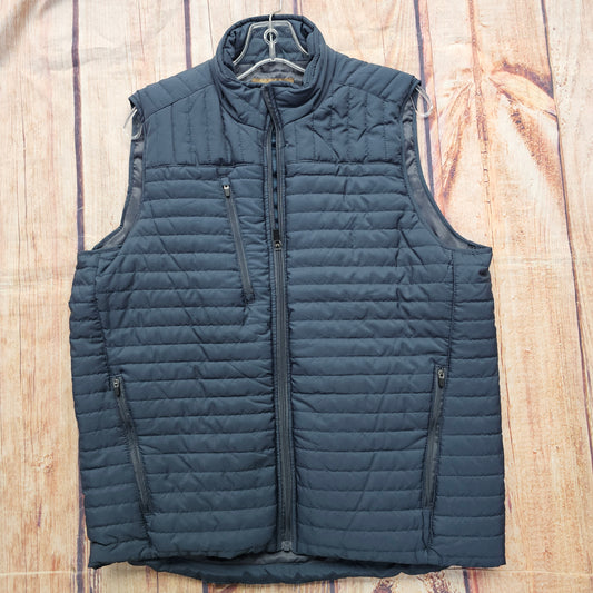 NORTH RIVER QUILTED VEST W/ ZIP POCKET NRM8063