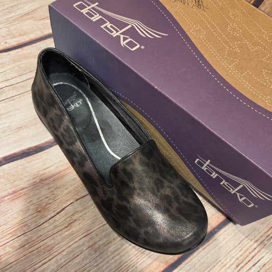 CLEARANCE DANSKO 5601-860200 OLIVIA LEOPARD METALLIC BROWN/BLACK