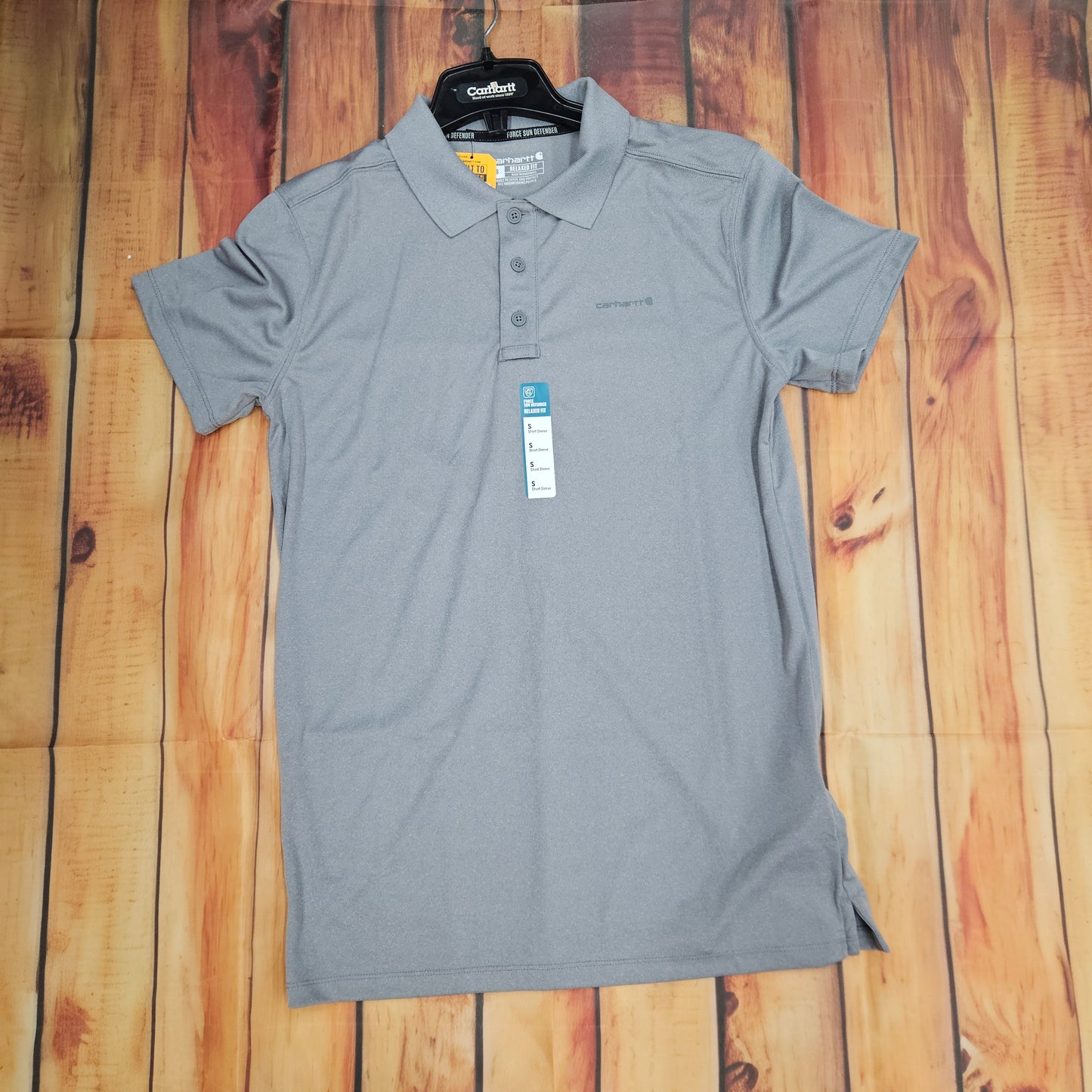 CARHARTT FORCE SUN DEFENDER RELAXED LOGO POLO 106901-E17