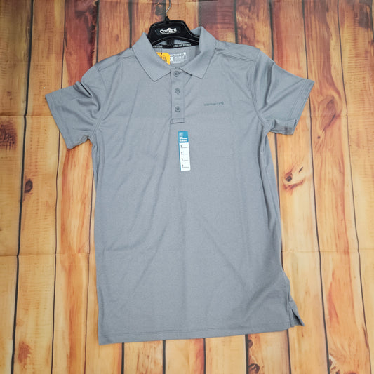 CARHARTT FORCE SUN DEFENDER RELAXED LOGO POLO 106901-E17