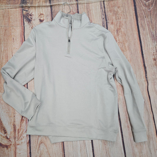 FX FUSION GOLF L/S FINELINE 1/4 ZIP TAN FGM200