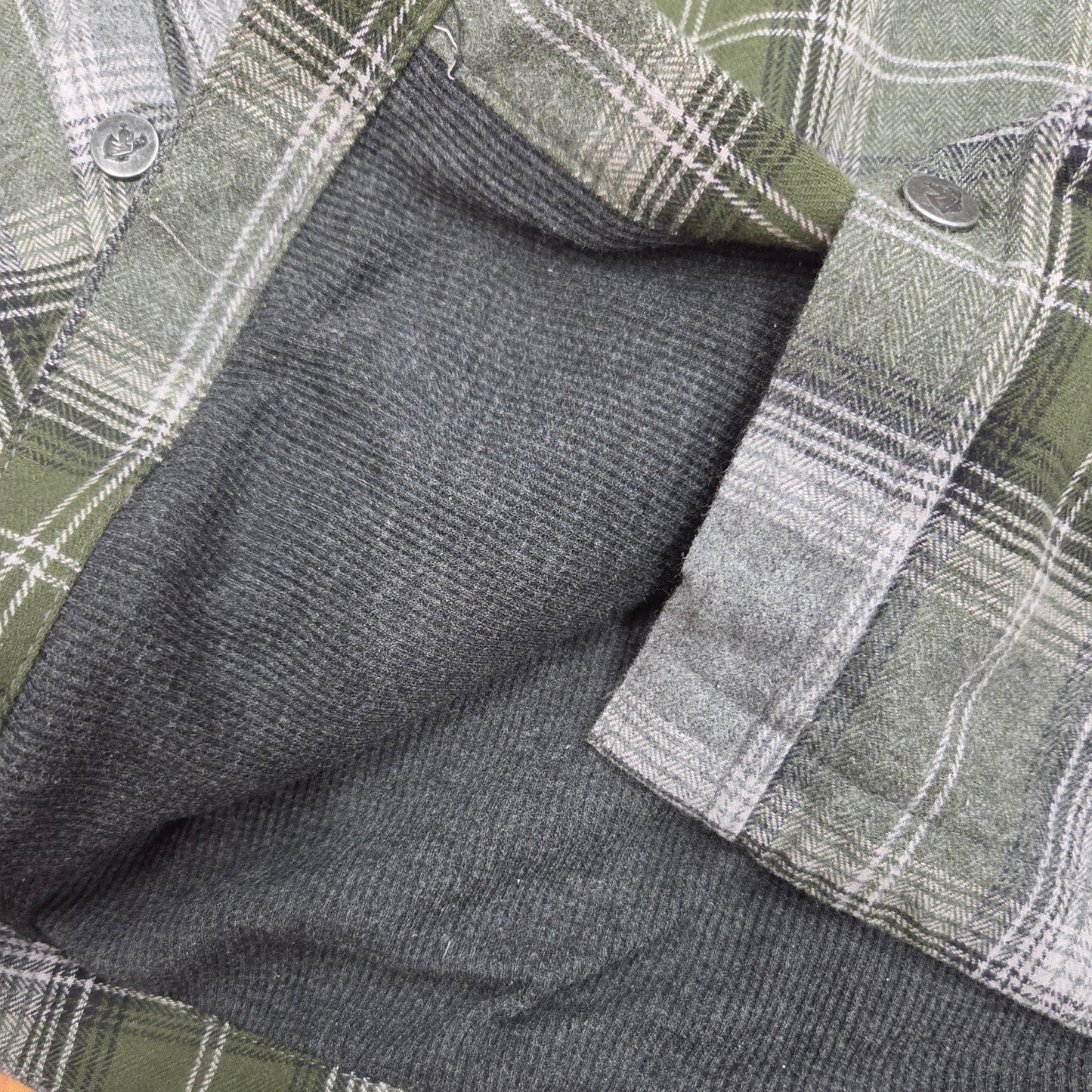 NORTH RIVER SHIRT JACKET WITH WAFFLE LINING NRM8081