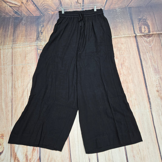 PAPILLON WIDE LEG PANT BLACK PP20832