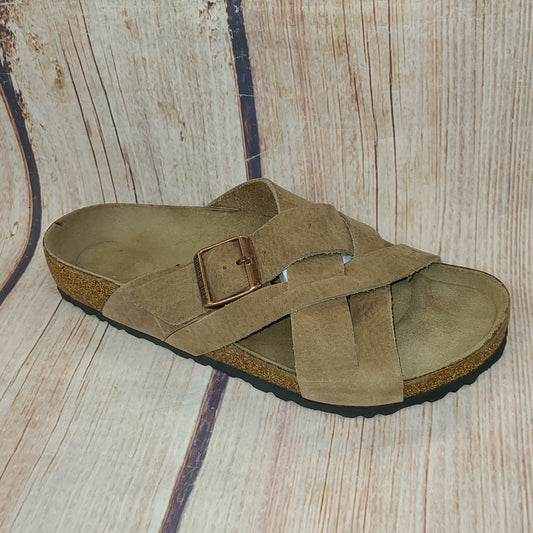 CLEARANCE Birkenstock Lugano Camberra Old Tabacco Men's