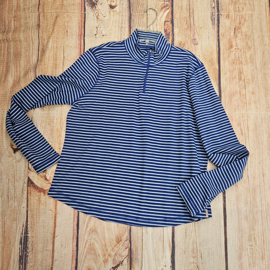 OLD RANCH RAVEN 1/4 ZIP PULLOVER STRIPE M90895RT