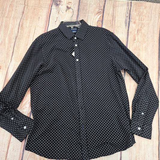 HAGGAR BUTTON UP LS HW00429