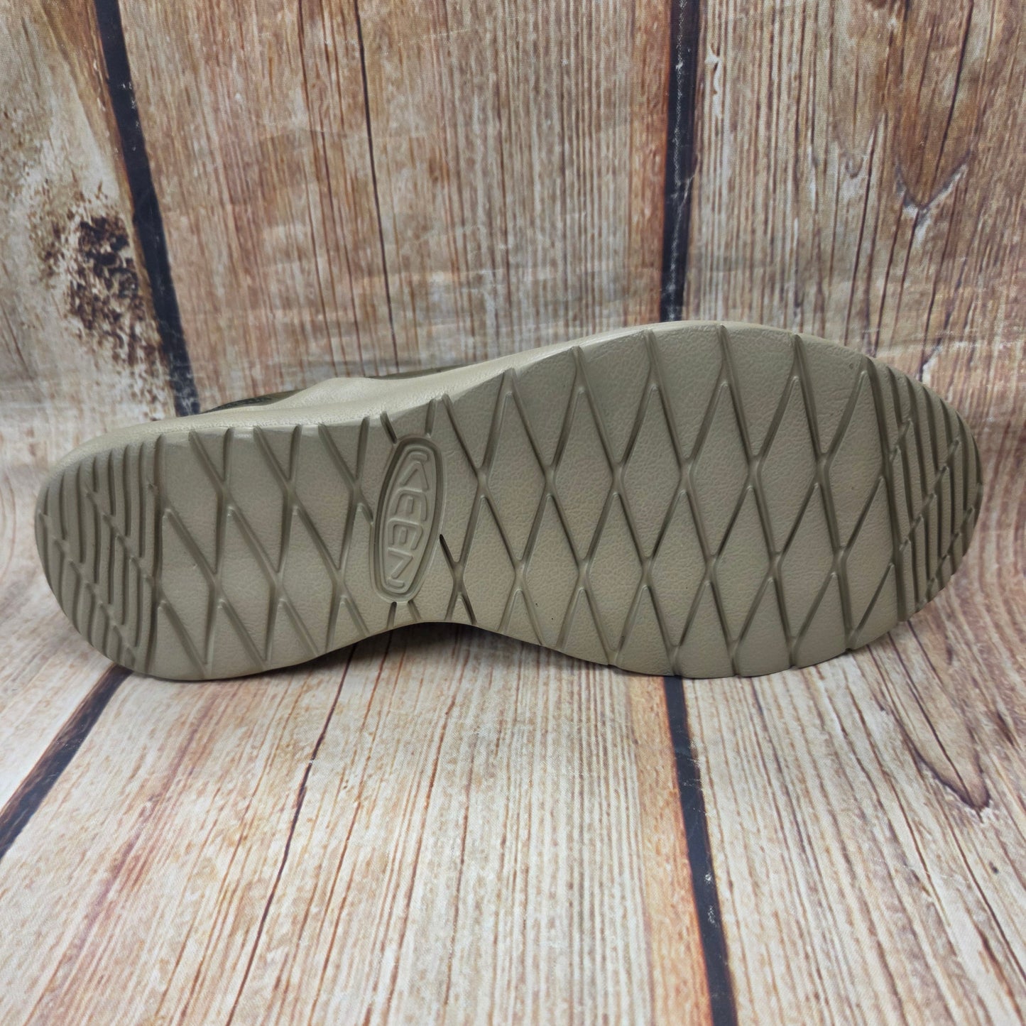 CLEARANCE Keen 102662 Highland Slip On Tennis Shoe Olive Men's #12