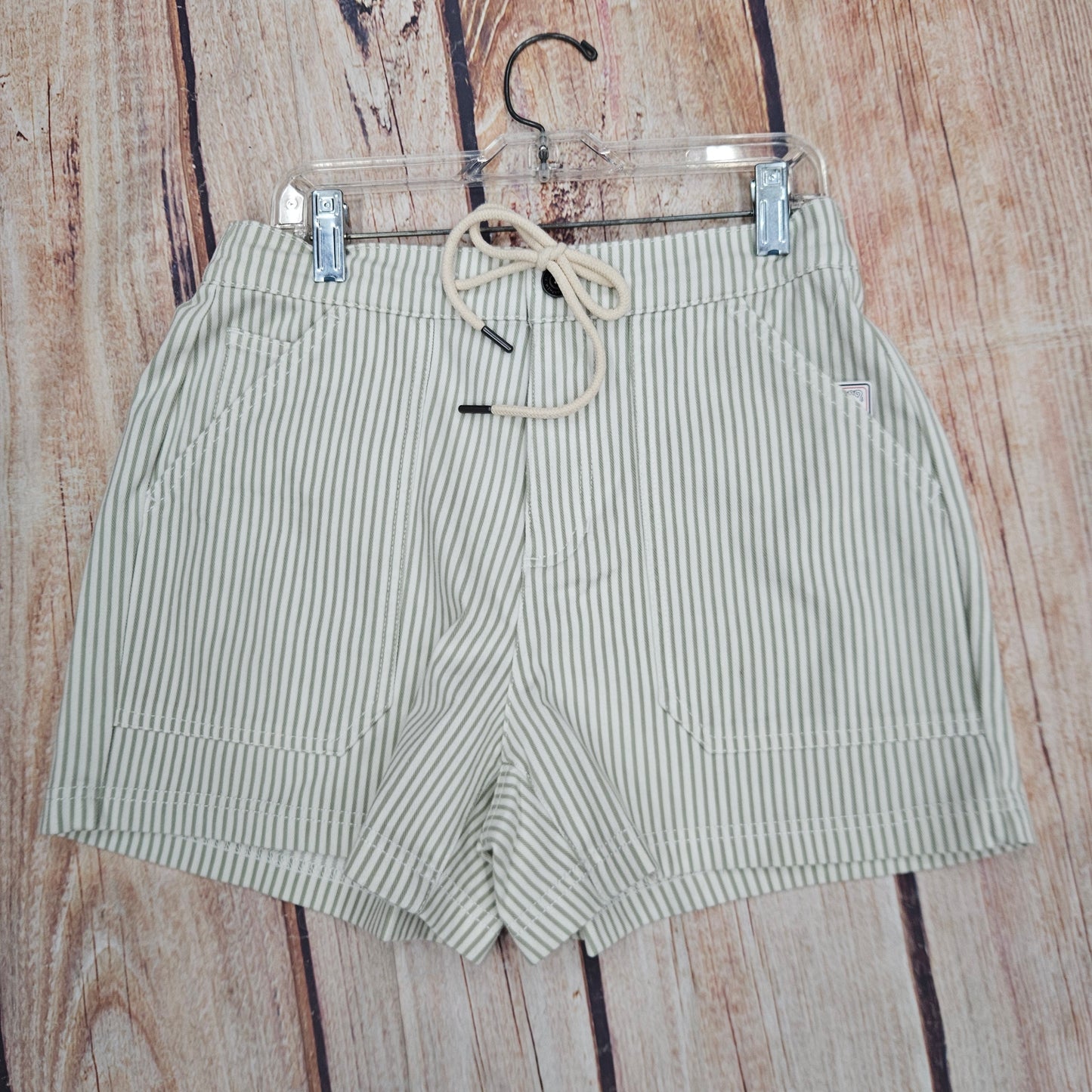FLAG AND ANTHEM DRAWSTING STRIPE SHORT SP26SH0357W