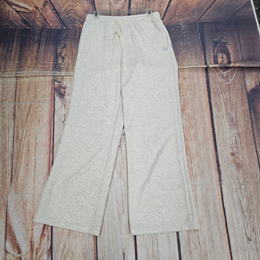 FLAG AND ANTHEM OATMEAL WIDE LEG LOUNGE PANTS COREPT5000W