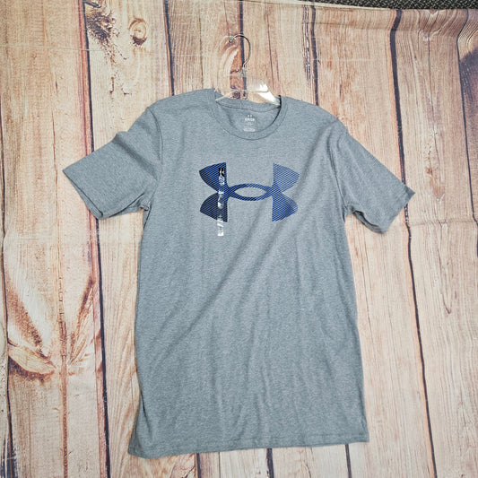UA MEN'S BIG LOGO FILL SS GRY 1379451