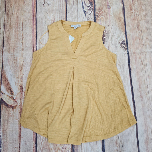 KERENHART KNIT SLEEVELESS  TOP GOLD UU28007GLD