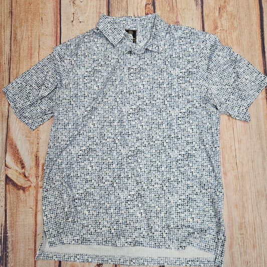 F/X FUSION MENS SS POLO GREY 2305