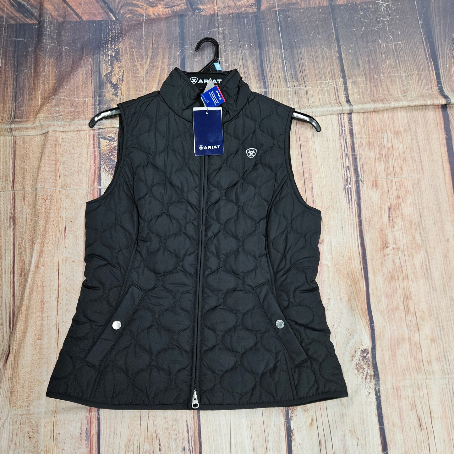 ARIAT WOMENS ASHLEY 2.0 INS VEST BLACK 10062645