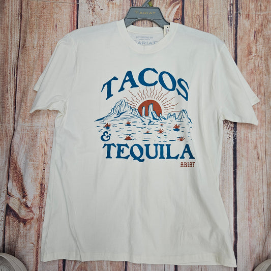 ARIAT WMNS TACOS AND TEQUILA SS T-SHIRT 10059024