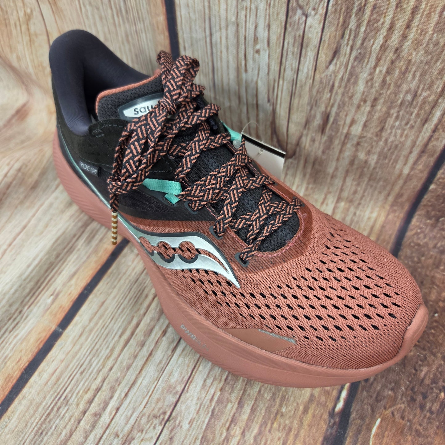 CLEARANCE Saucony S10830-27 Ride 16 Soot/Basalt Women's #50