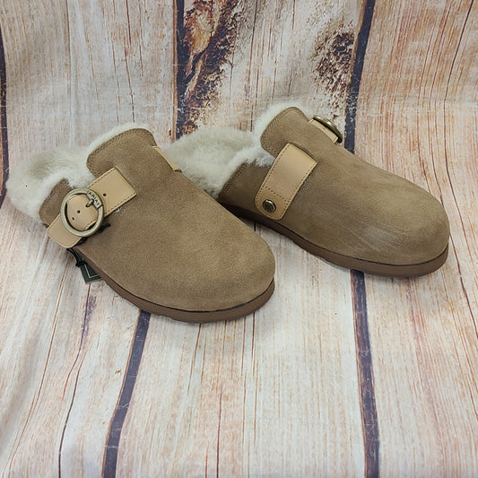 ARIAT WOMENS COUNTRY MULE SHERPA BRN 10063811