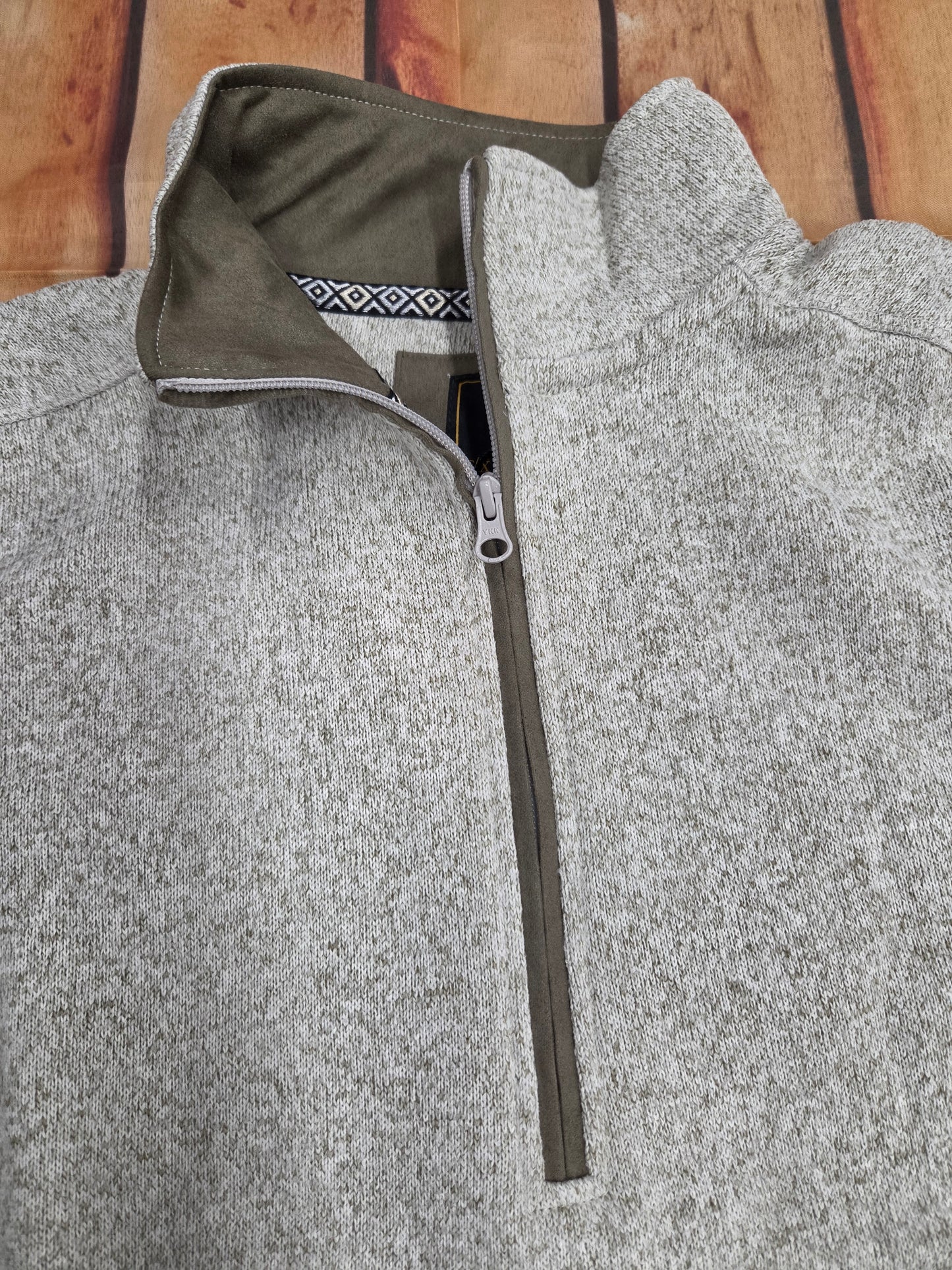 FX FUSION LONG SLEEVE CANYON 1/4 ZIP 13017 OATMEAL