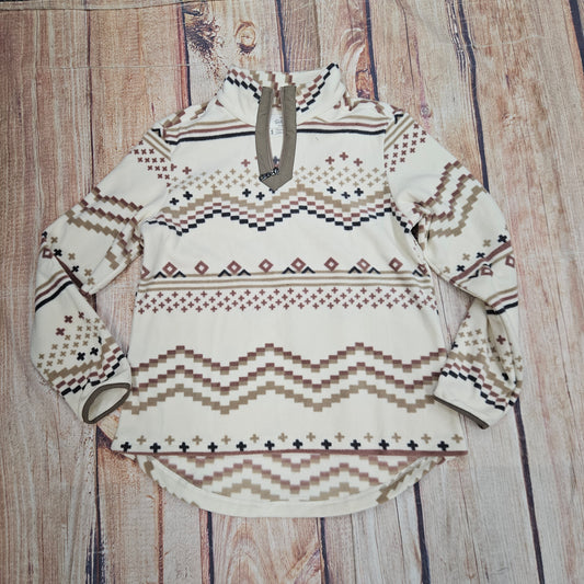 OLD RANCH LUCY PRINT PULLOVER M20724DB