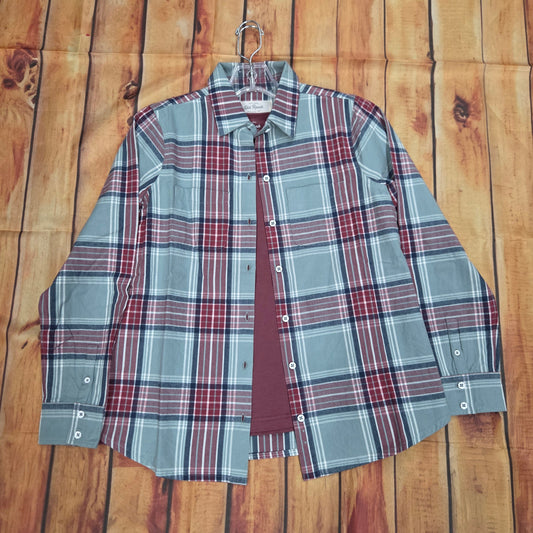 OLD RANCH SALINA SHIRT GREEN J28052