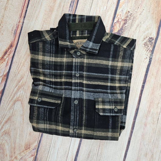 NORTH RIVER OUTDOOR BRUSHED COTTON SHIRT NRM8070