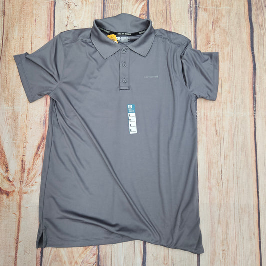 CARHARTT FORCE SUN DEFENDER RELAXED FIT LIGHTWEIGHT SHORT-SLEEVE POLO 106901-STL