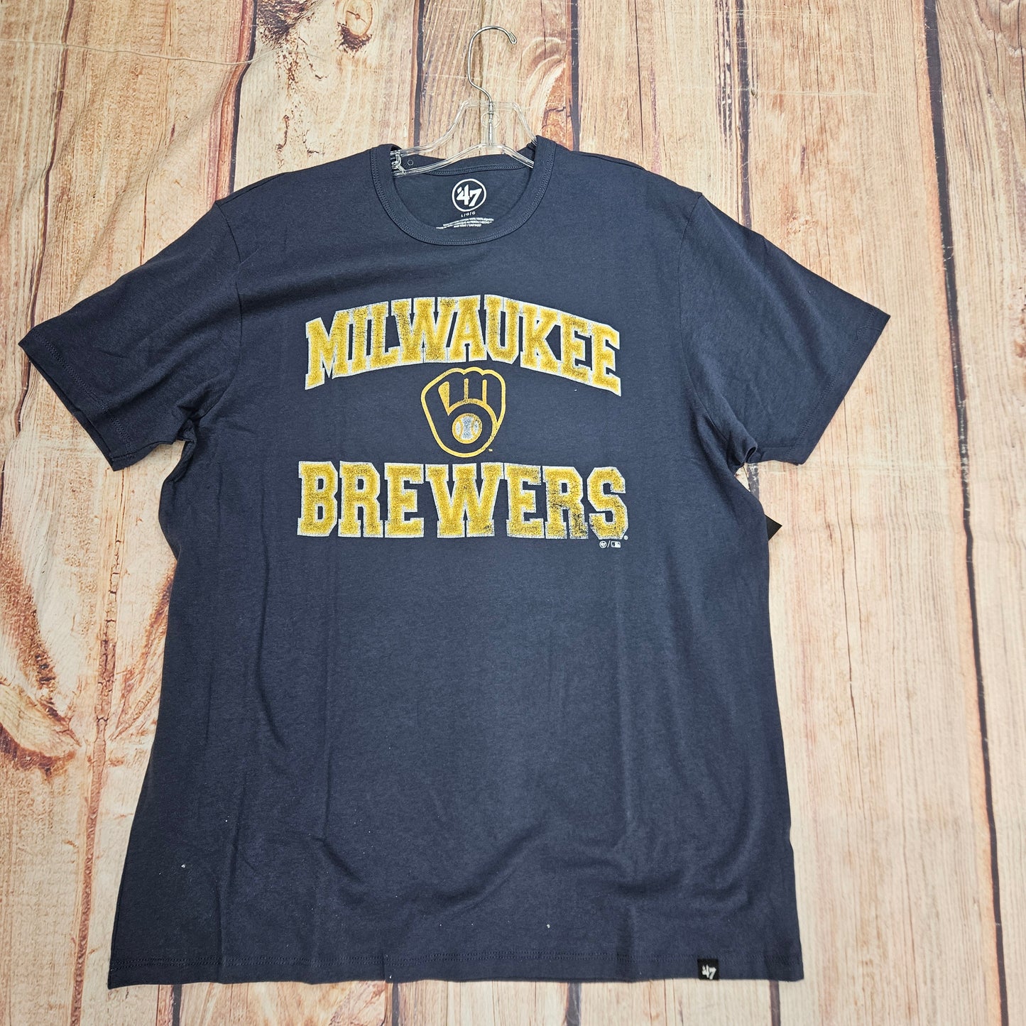 47 BRAND MILWAUKEE BREWERS ATLAS UNION ARCH SS TEE 533585