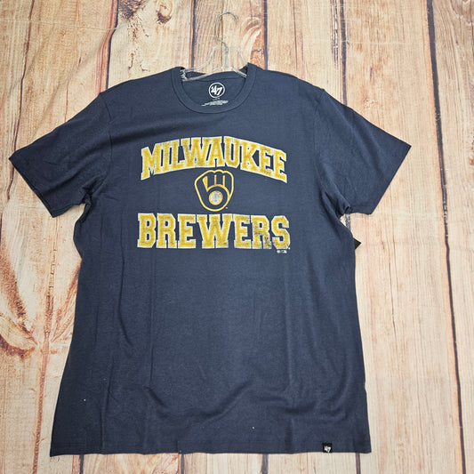 47 BRAND MILWAUKEE BREWERS ATLAS UNION ARCH SS TEE 533585